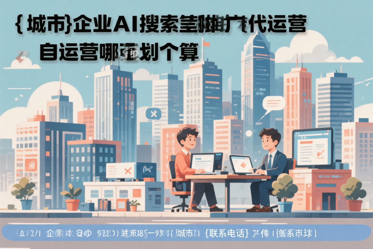吉林市企业AI搜索推广代运营和自运营哪个更划算