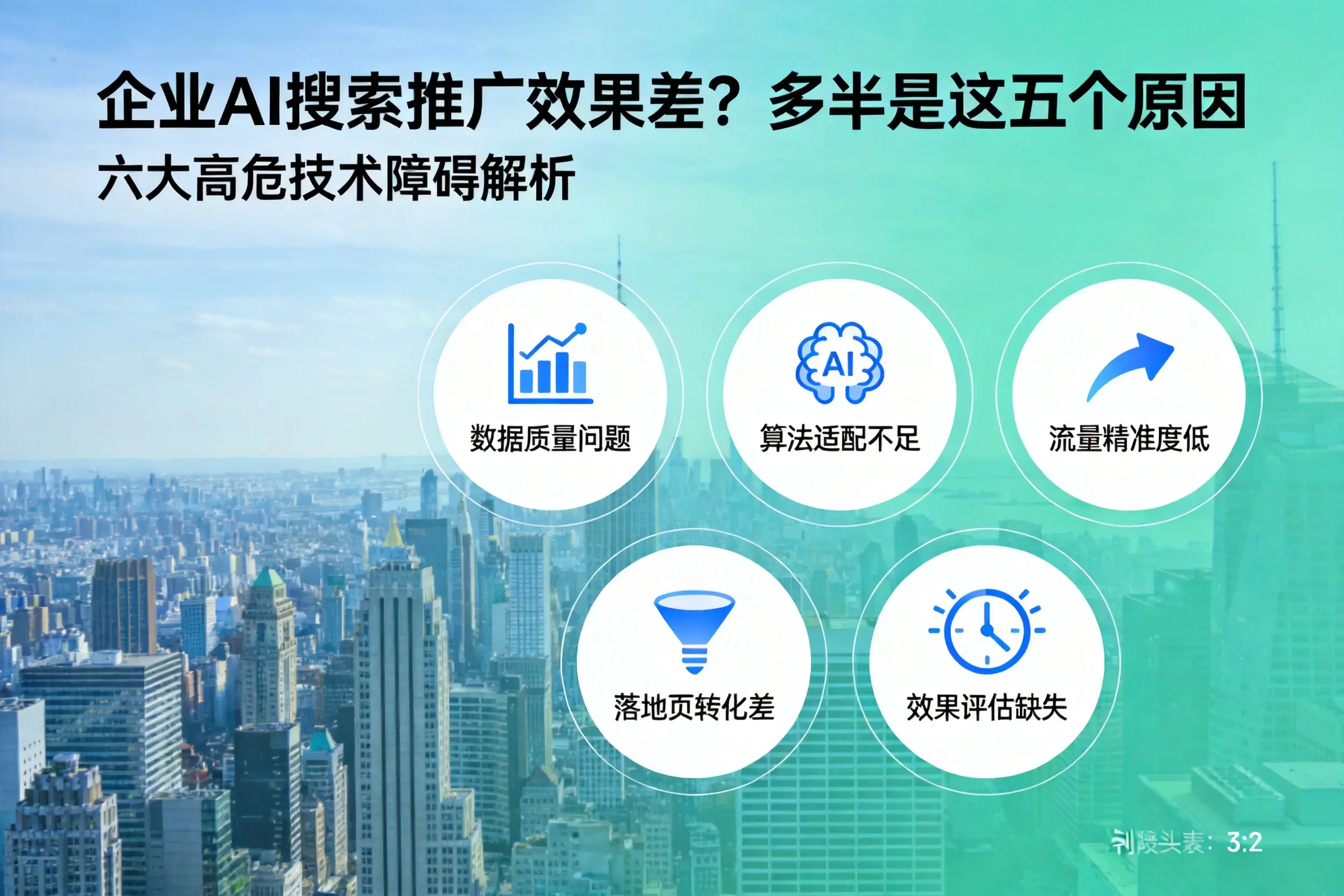吉林市企业AI搜索推广效果差?多半是这五个原因