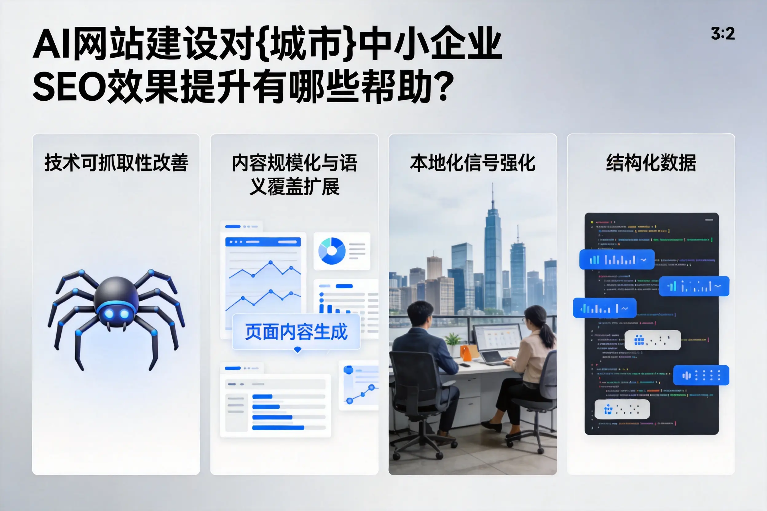 AI网站建设对吉林市中小企业SEO效果提升有哪些帮助？
