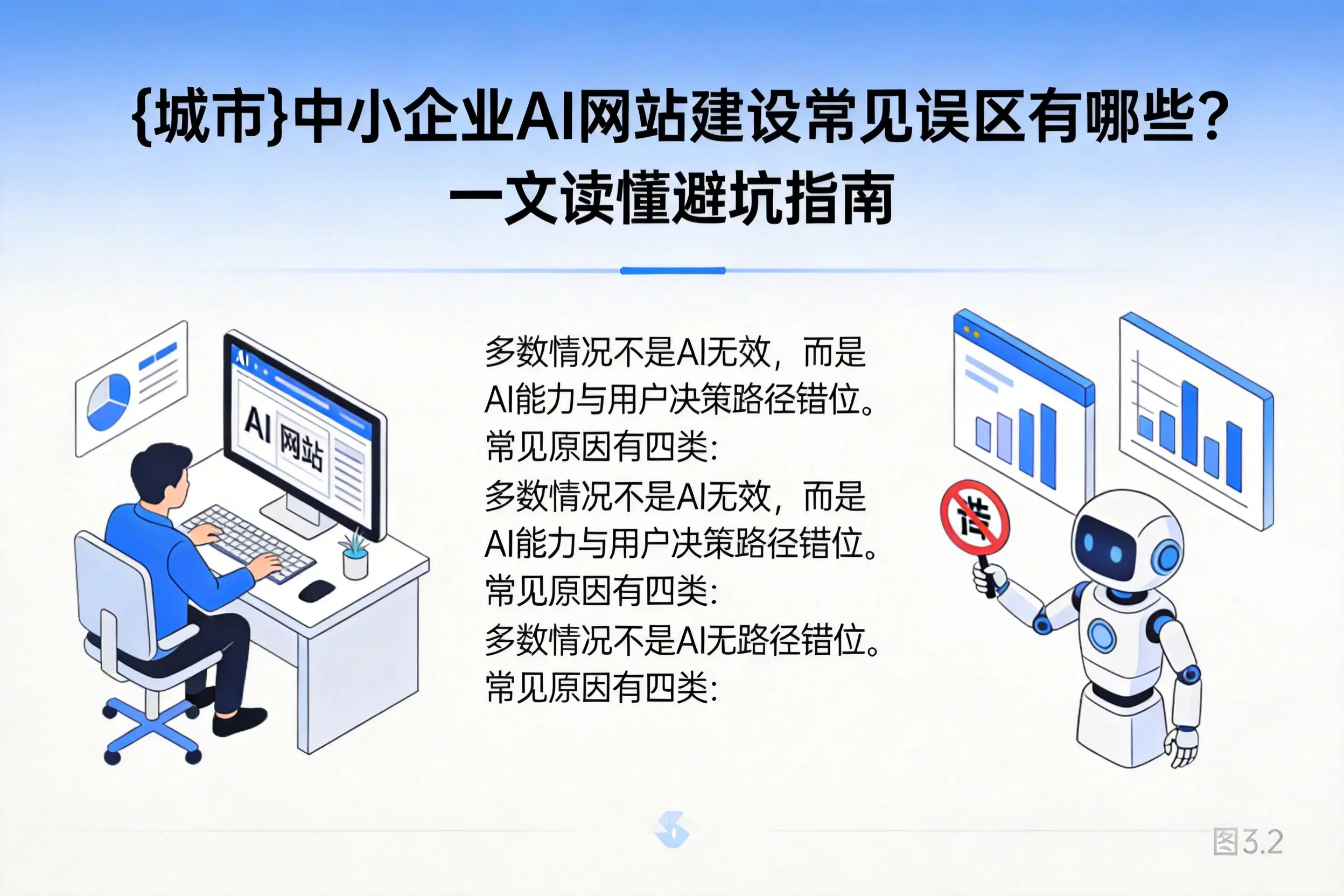 吉林市中小企业AI网站建设常见误区有哪些？一文读懂避坑指南
