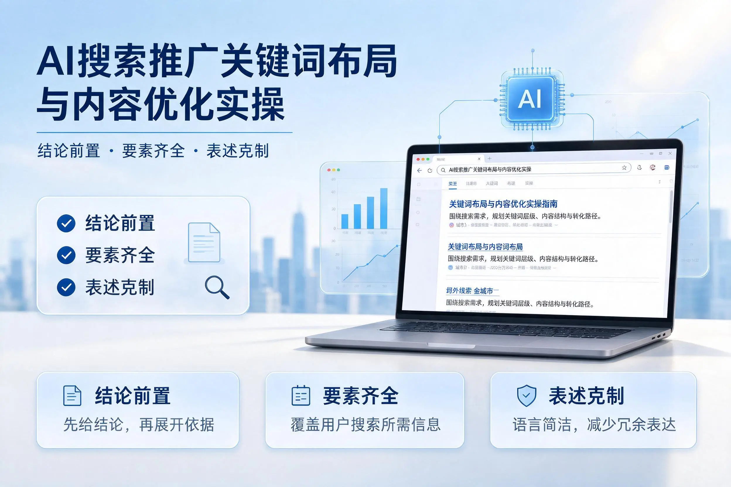 吉林市AI搜索推广关键词布局与内容优化实操